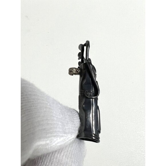 Vintage Beau Sterling Golf Bag Brooch Pin Sterling Silver Sports Jewelry Collect - Picture 3 of 6